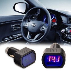 Ako zistiť stav autobatérie a správnym nabíjaním jej predĺžiť životnosť voltmeter do auta