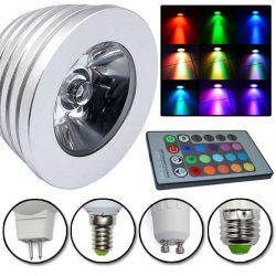 16 farebná RGB led žiarovka – využitie rgb led žiarovka e27