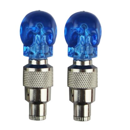 Modré led ventilky smrtka