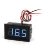 Voltmeter Modrý 0-100 V