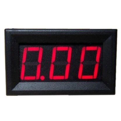 LED Ampermeter Červený 0-10A s bočníkom