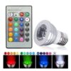16 farebná led žiarovka E27 3W -APT - Image 9