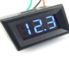 Voltmeter Modrý 0-100 V - Image 2