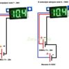 Zelený Mini Voltmeter na šróby 0-100V - Image 6