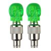 Zelené led ventilky smrtka
