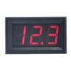 Voltmeter Červený 4.5V-30V