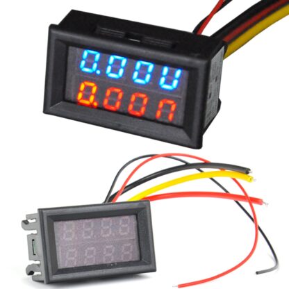 Voltmeter + Ampermeter kombinovaný 0V - 100 V 10A - Image 2