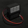 Vodotesný voltmeter zelený (3.5-30V) - Image 7