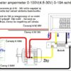 Voltmeter + Ampermeter kombinovaný 0 do 30V 10A - Image 5