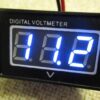 Vodotesný voltmeter modrý (3.5-30V) - Image 6