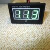 Vodotesný voltmeter zelený (3.5-30V) - Image 3
