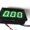 Ampermeter Zelený 0-10A