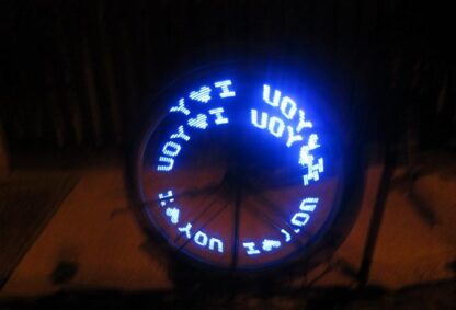 Led ventilky letter (modré) - Image 4