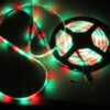 Komplet vodotesný farebný RGB LED pásik 5m - Image 10