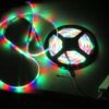 Komplet vodotesný farebný RGB LED pásik 5m - Image 12