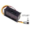 Led hodiny Zelené do auta 4,5V-30V - Image 4