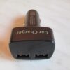 4v1 USB voltmeter teplomer, ampérmeter do auta 12-24V čierny - Image 12