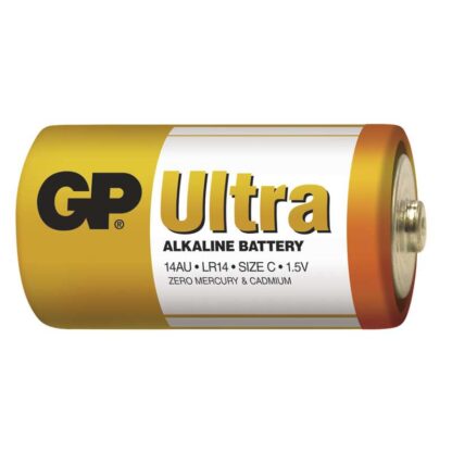 2ks Batérie GP ultra alkalická D 1.5V LR20