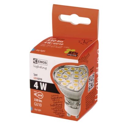 Led žiarovka GU10 s 24 Led 5050 4W teplá biela - Image 2