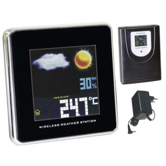 Domáca LCD bezdrôtová meteostanica W237-3 farebná