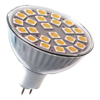 24 LED 4W MR16 LED žiarovka reflektorová  teplá biela - Image 4