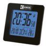LCD budík riadený rádiom s teplomerom DCF77