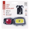 CREE LED + COB LED čelovka  na 3× AAA - Image 2