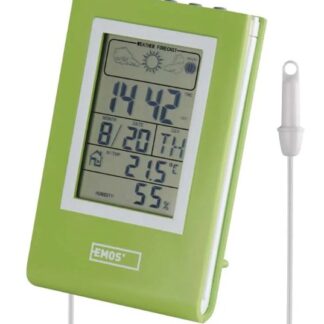 Domáca drôtová meteostanica s budíkom E0117N