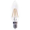 LED žiarovka FILAMENT candle 4W E14 teplá biela