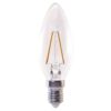 LED žiarovka FILAMENT candle 4W E14 teplá biela - Image 3