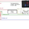 Nastaviteľný Voltmeter + Ampérmeter kombinovaný 4,5 V – 100 V  s 50A bočníkom - Image 4
