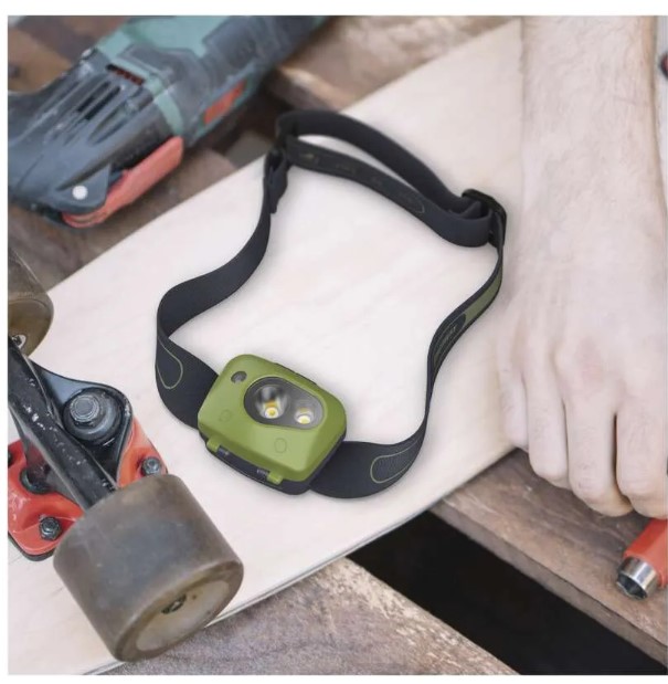 GP Discovery CH43 – LED čelovka s červeným svetlom, 150 lm - Image 4