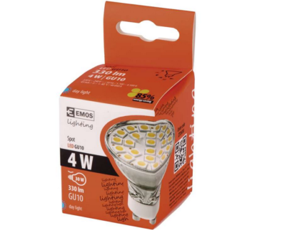 Led žiarovka GU10 s 24 Led 5050 4W denná biela - Image 3