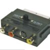 Scart konektor do TV 3x CINCH +SVHS adaptér