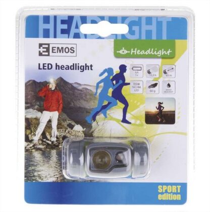 Usporná Čelovka 2 x LED na 1x AA Batériu - Image 2