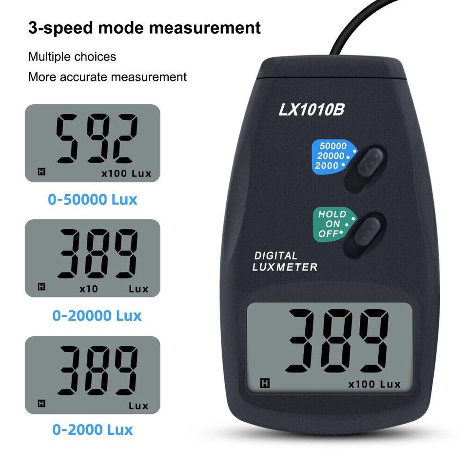 Luxmeter - meradlo intenzity osvetlenia – Obrázok 5