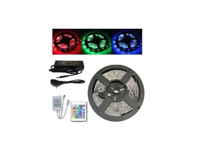 5M Led RGB pásik 5050 s príslušenstvom 24 ovládač - Image 8