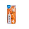 USB 2.0 HUB rozbočovač so 4 portami biely - Image 3