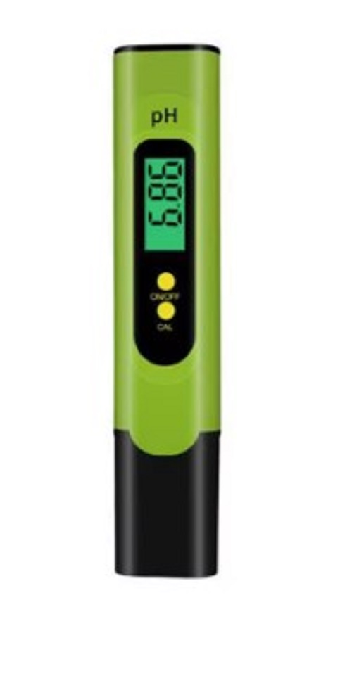 Digitálny pH meter s možnosťou kalibrácie + roztoky 4.00-9.18