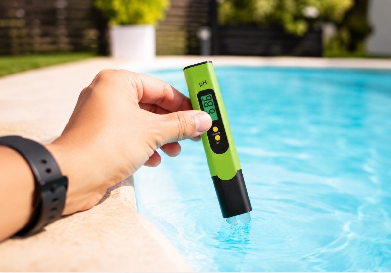 Digitálny pH meter s možnosťou kalibrácie + roztoky 4.00-9.18 – Obrázok 2