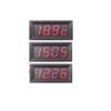 3v1 Červený digitálny voltmeter,teplomer a hodiny - Image 3