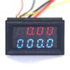4V1 Voltmeter ,Ampermeter,Wattmeter,Teplomer 0-30V 3A