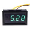 Led hodiny Zelené do auta 4,5V-30V - Image 9