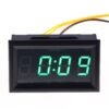 Led hodiny Zelené do auta 4,5V-30V