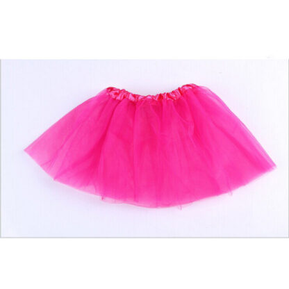 Dolly tutu sukňa pre dievčatká sýte ružová - Image 2