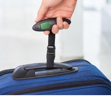Prenosná digitálna váha do 40 kg – Obrázok 8