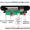 3V1 Panelový USB Bluetooth Mp3 modul do auta - Image 2