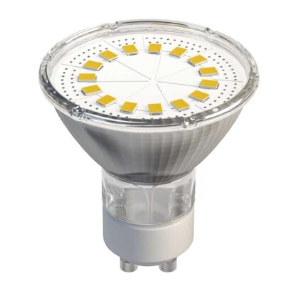 LED žiarovka 15 SMD 2835 3,5W GU10 teplá biela