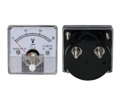 Analógový voltmeter 0-30V DC