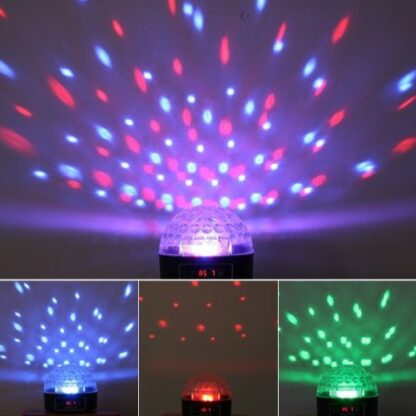Disco projektor so vstavaným reproduktorom